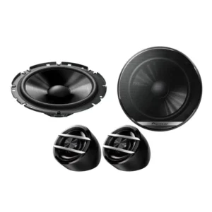 Citroen, Peugeot, Toyota,Vauxhall,Nissan Front Rear Door Speaker Fitting Kit Pioneer TS-G170C - 17cm 6.5" 2-Way Car Component Speakers 300W