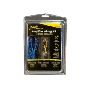 Stinger Select SSK4ANL - 4 Gauge 1000W Complete AMP Wiring Kit