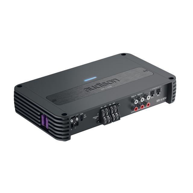 Audison SR 4.500 - 4 Channel Amplifier with Crossover 130 WRMS x 4