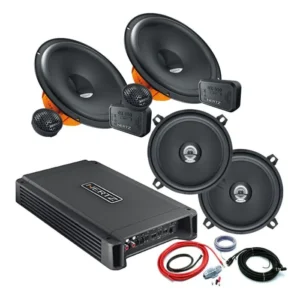Hertz Dieci 4-Channel Amplifier 5.25" Coaxial & 6.5" Component Speaker Deal