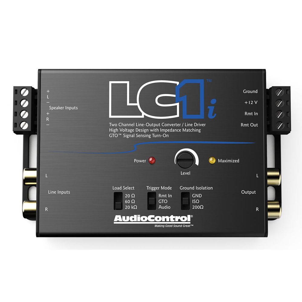 AudioControl lC1i 2 Channel Line Out Converter & Line Driver - Image 2