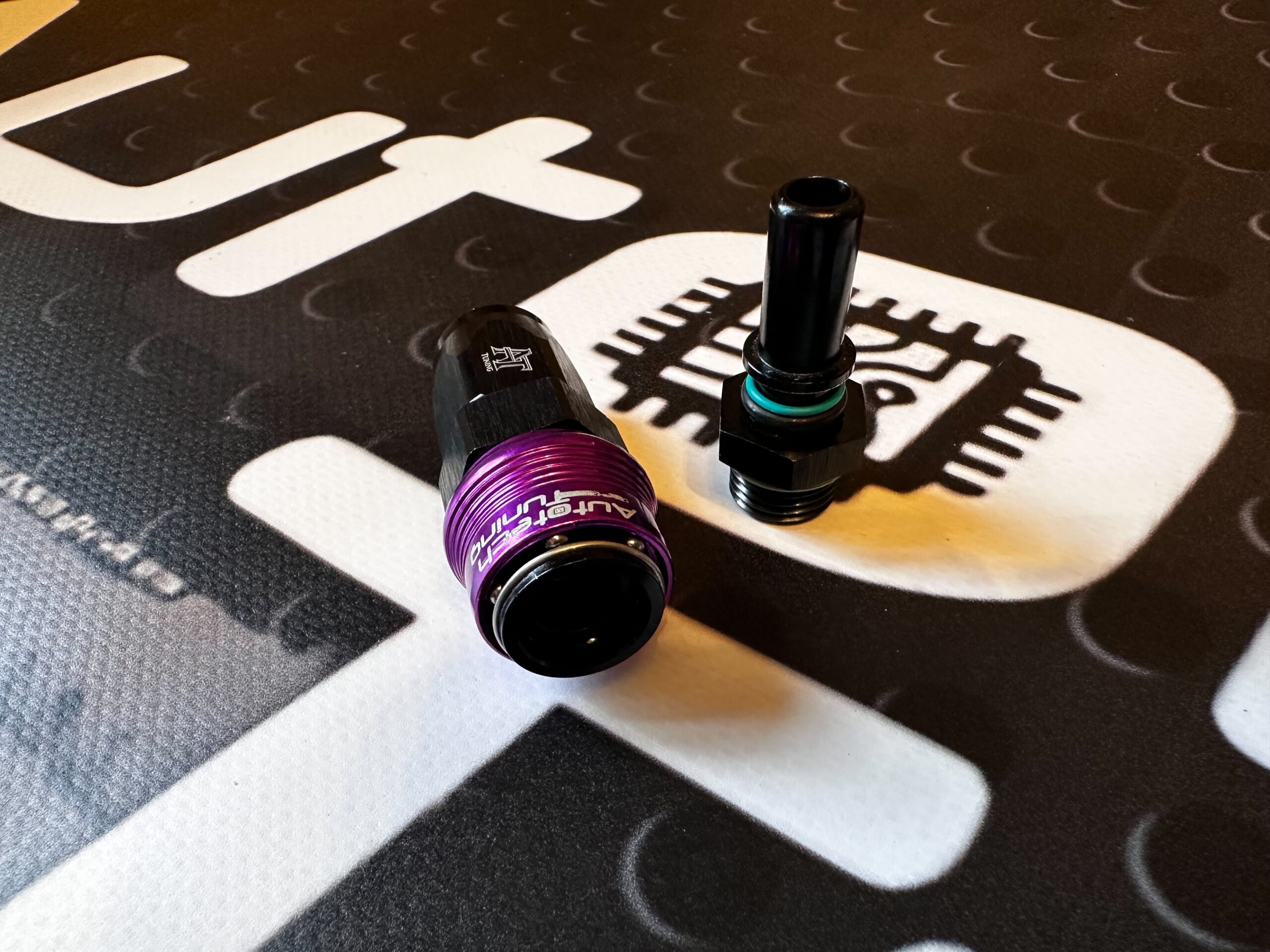 AN8 Straight Quick release reusable Swivel hose fitting (Used With Rubber Hose) With ORB 8 Adapter set - Image 7