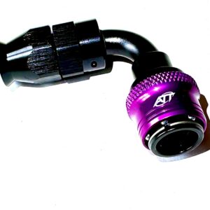 AN6 90 Degree Quick release Reusable Swivel Teflon Hose Fitting
