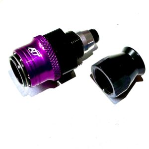 AN6 Straight Teflon Quick Release Reusable Swivel Hose Fitting